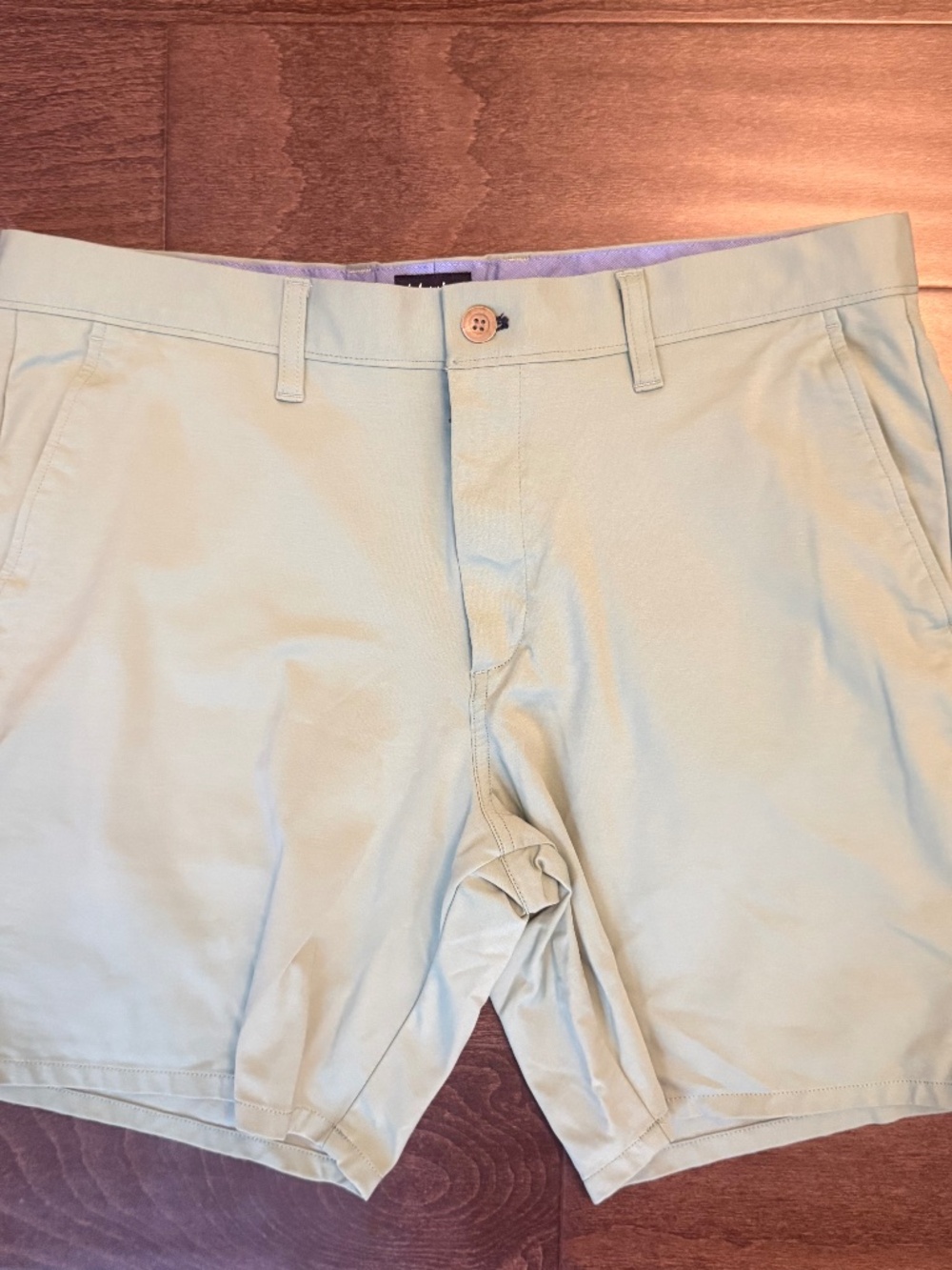 johnnie-O Men's Cross Country Prep-Formance Chino Golf Shorts Size 34